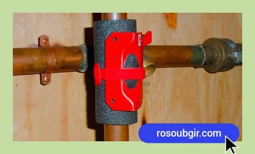 نصب سختی گیر مغناطیسی روی لوله